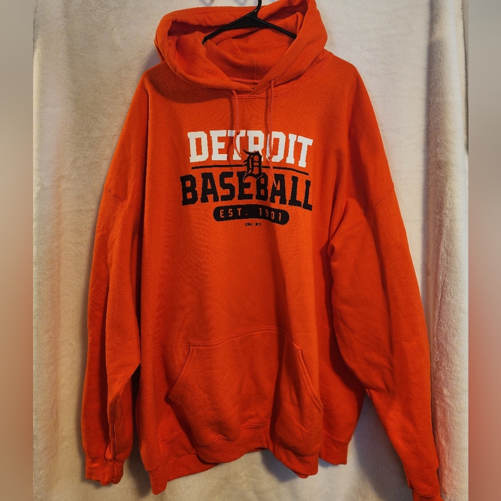 Mens Detroit Baseball Hoodie